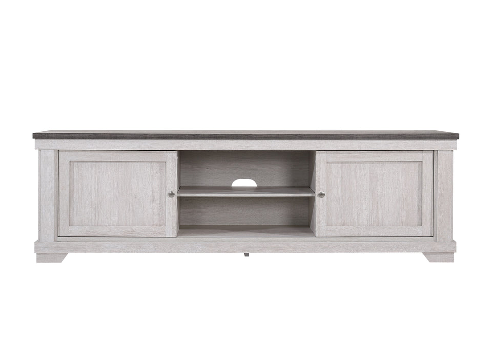 Leighton - 71" TV Stand - White