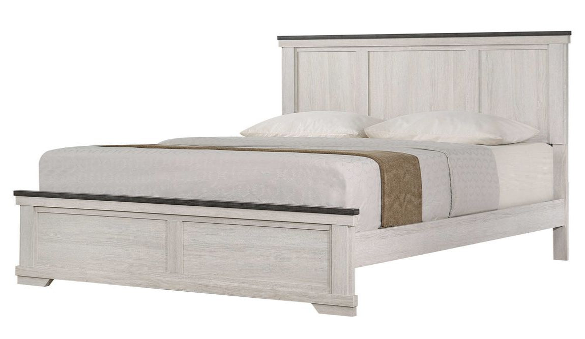 Leighton - King Bed - White