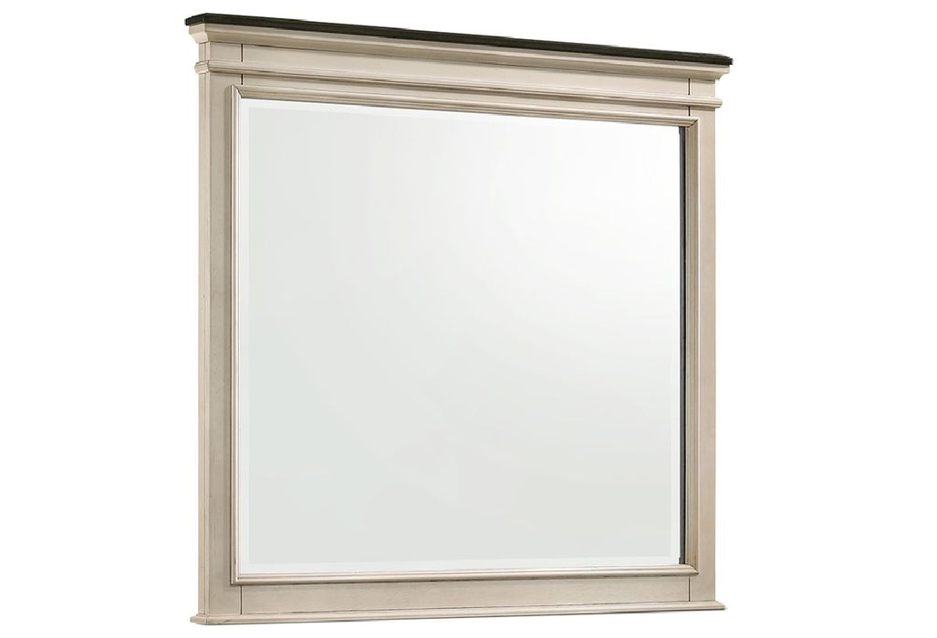 Sawyer Mirror In Two-Toned Finish