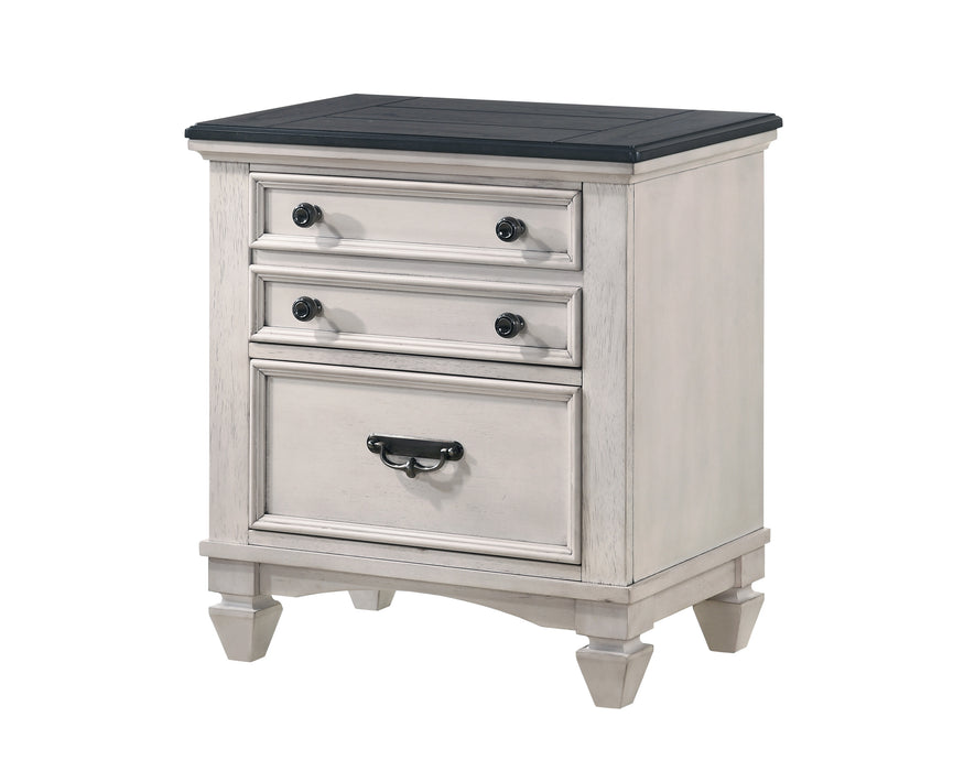 Sawyer Nightstand In Two-Toned Finish