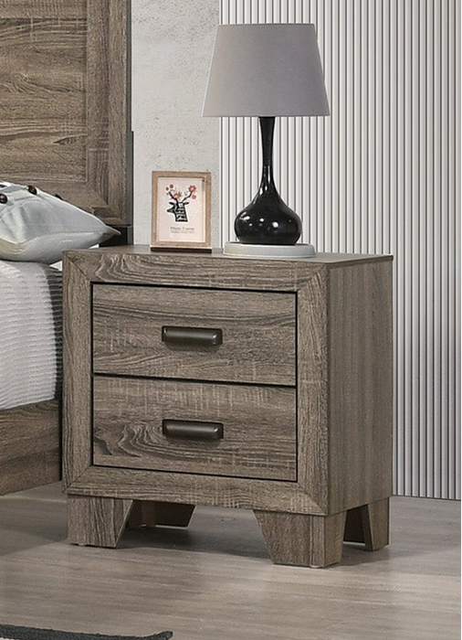 Millie Gray or Brown Cherry Finish Nightstand