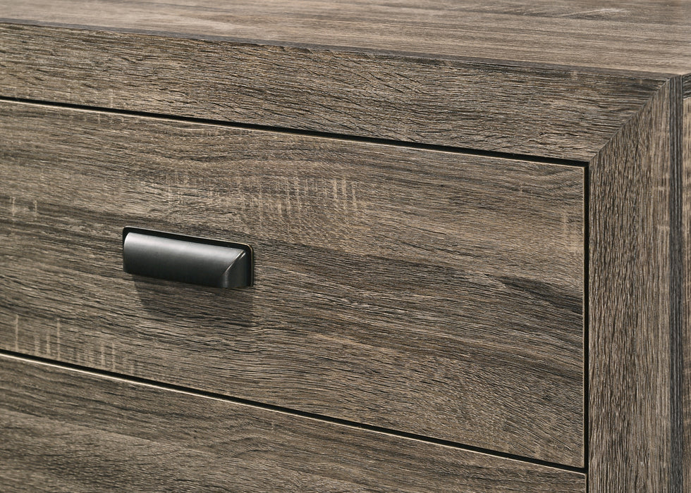 Millie Double Dresser in Gray, Brown Cherry or Whitewash Finish