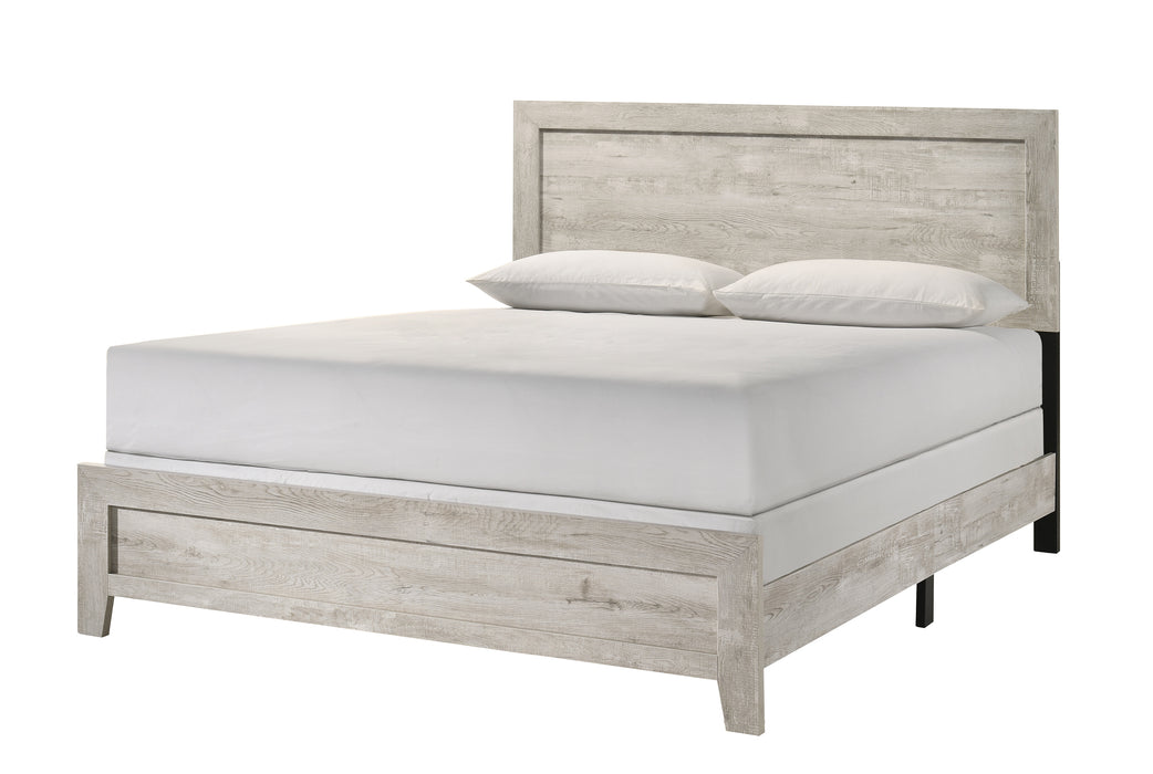 Millie Bed In One Box-White