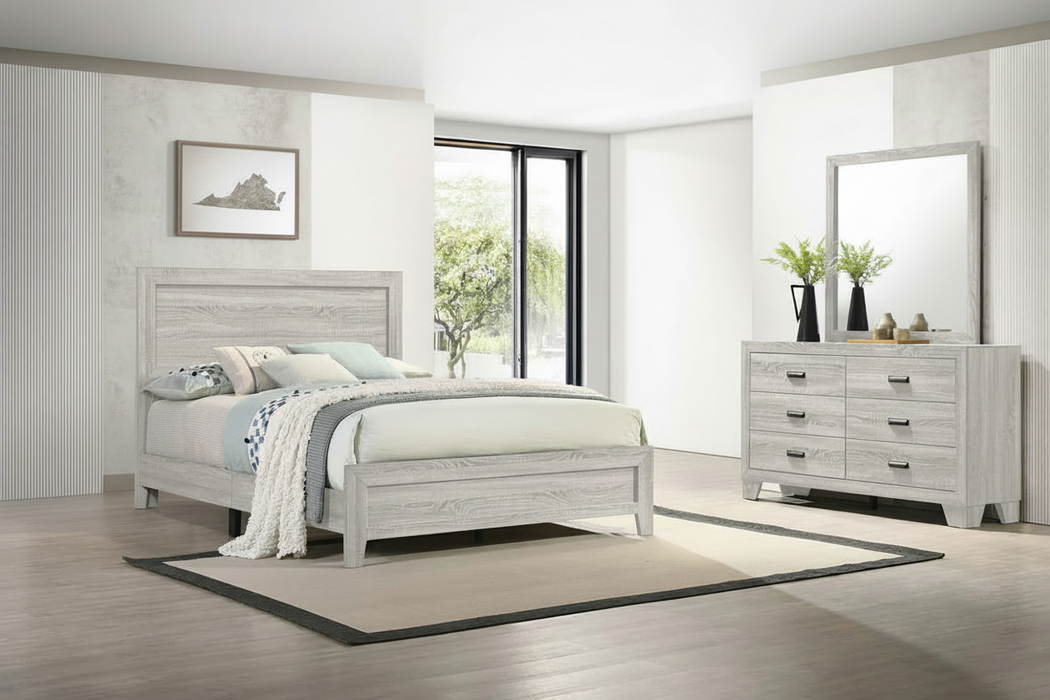 Millie White Wash Bedroom Suites B9220