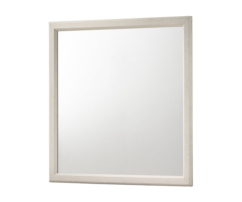 Charlie - Dresser With Mirror - White