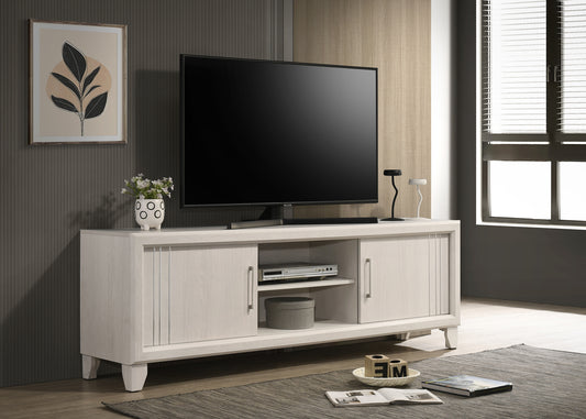 Charlie - TV Stand - White
