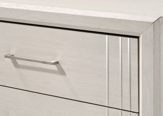 Charlie - Dresser With Mirror - White
