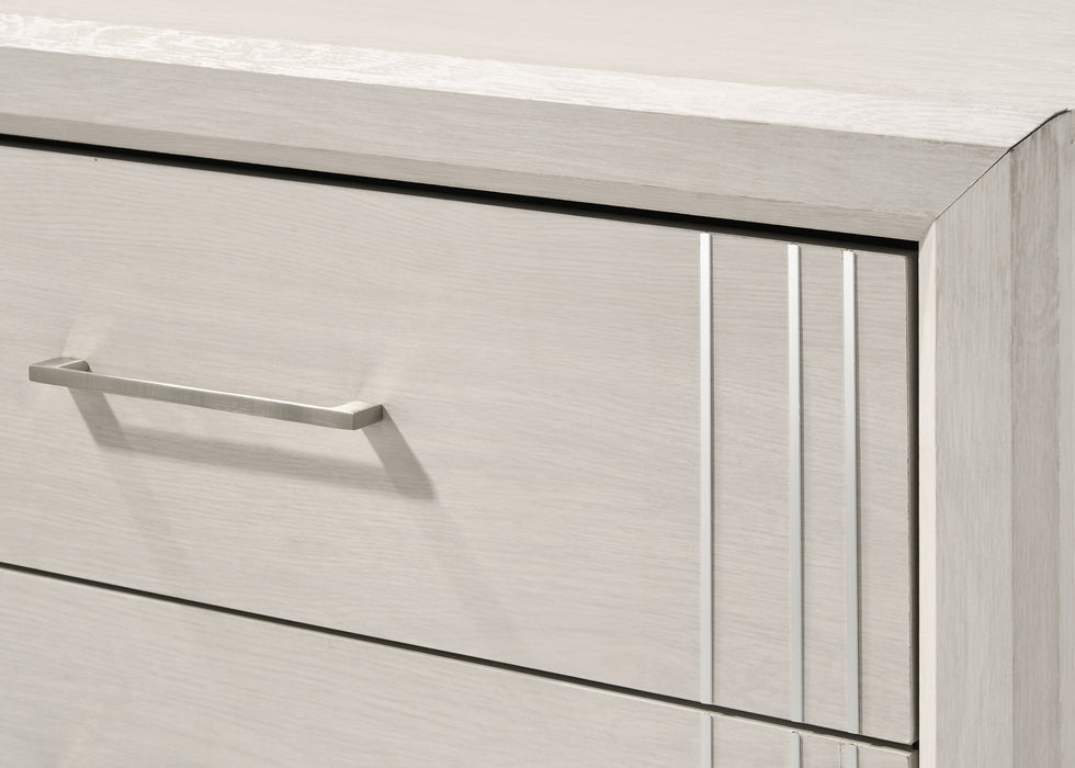 Charlie - Dresser With Mirror - White
