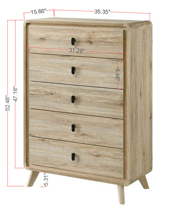 Dawson - Chest - Light Brown
