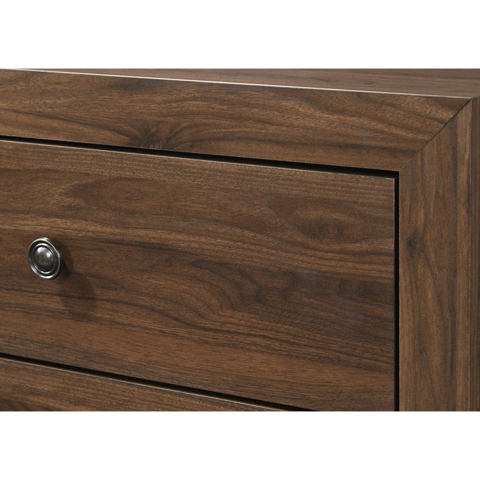 Millie Double Dresser in Gray, Brown Cherry or Whitewash Finish