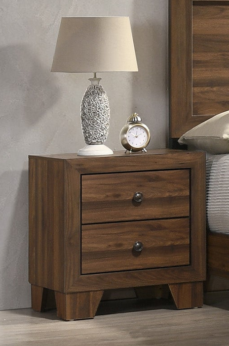 Millie Gray or Brown Cherry Finish Nightstand