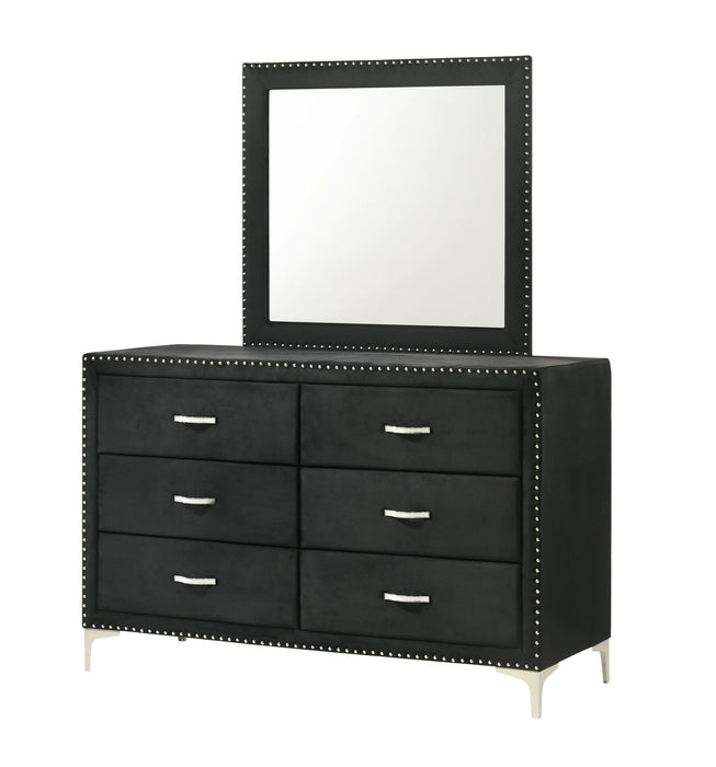 Lucinda Bedroom Set in Black by Crown Mark