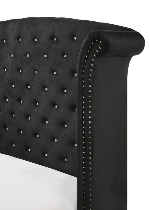 Lucinda - Queen Bed - Black