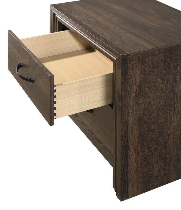 Noreen 2 Drawer Nightstand