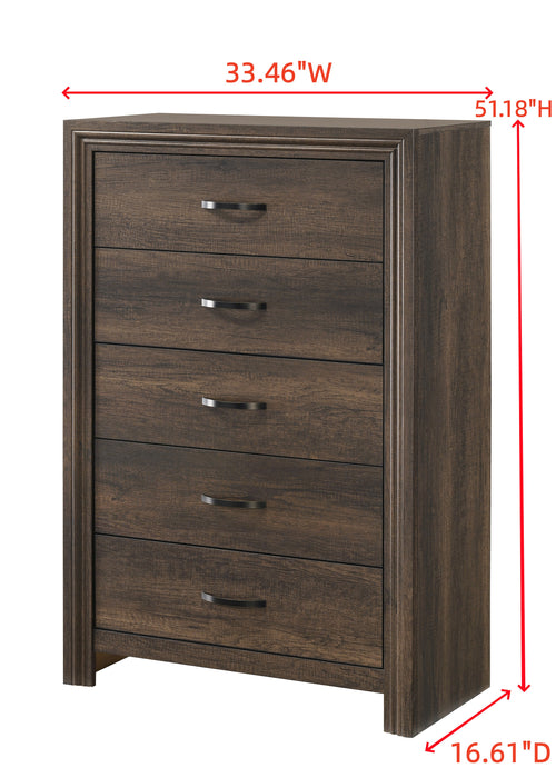 Noreen 5 Drawer Vertical Chest