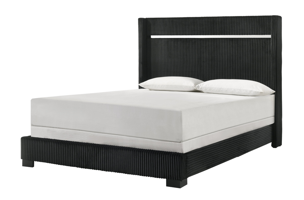 Gennro - King Bed - Black