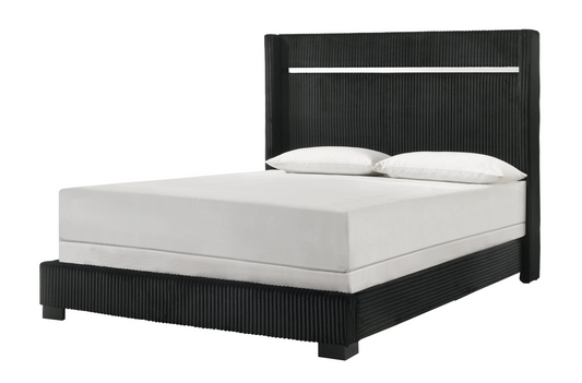 Gennro - King Bed - Black