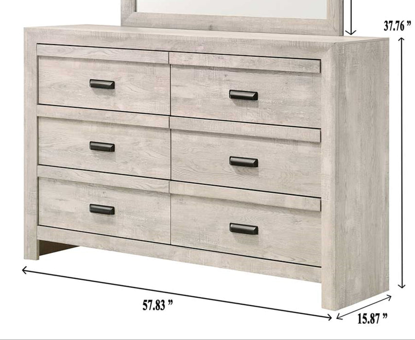 Valor Dresser - Light Brown or Gray