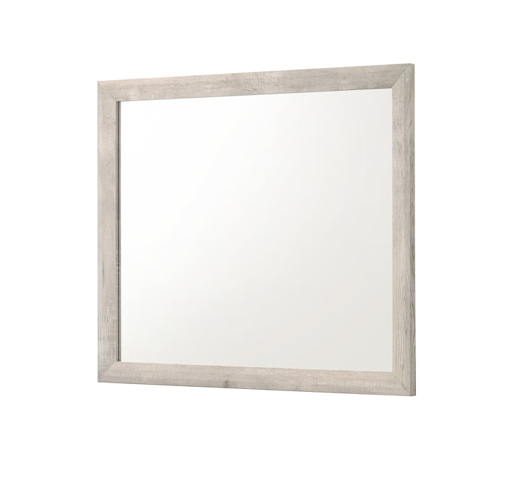 Valor Dresser Mirror In Whitewash