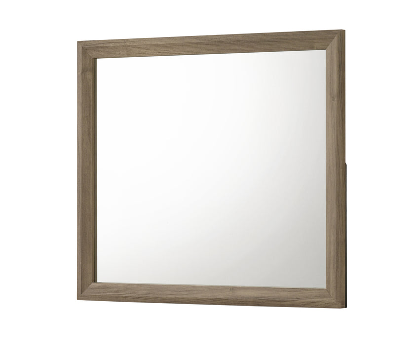 Valor - Dresser And Mirror - Light Brown