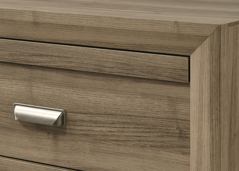 Valor - Dresser And Mirror - Light Brown