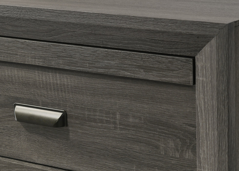 Valor - Dresser & Mirror - Gray