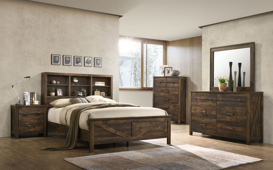 Harrison Bookcase Bedroom Set