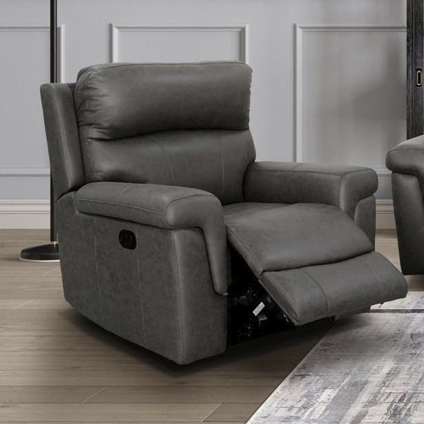 Lambeau Sand or Charcoal Rocker Recliner Chair