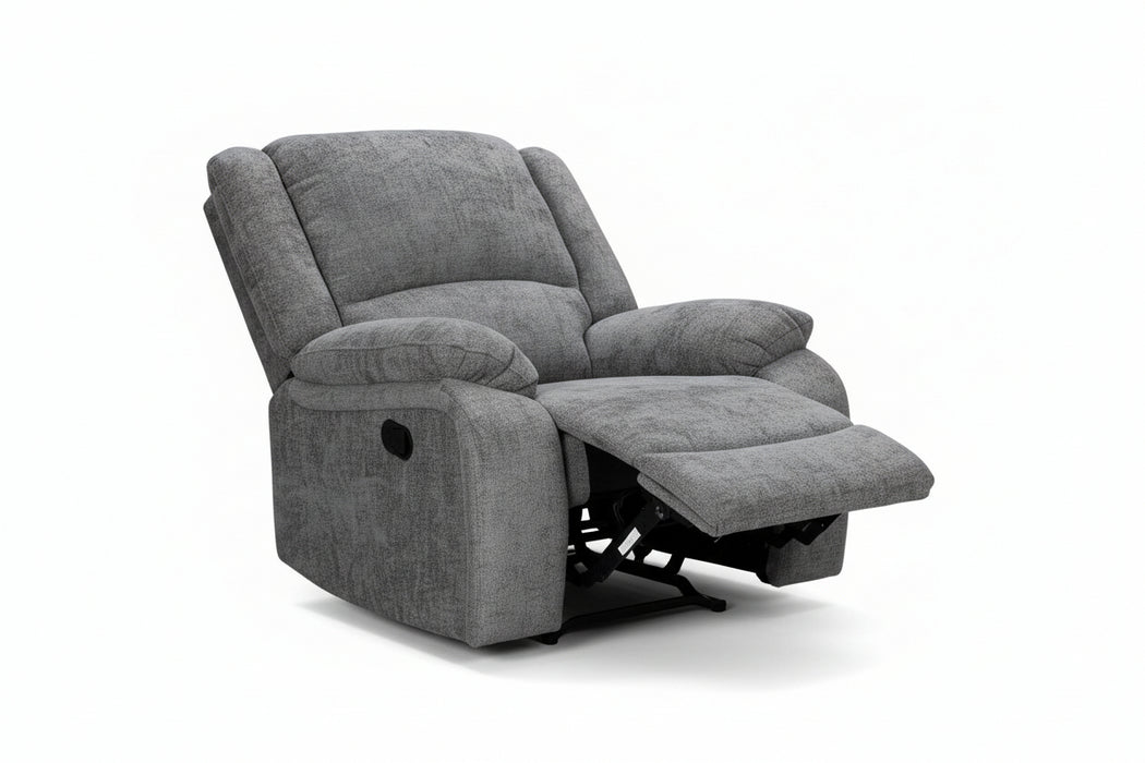 Spencer Steel Reclining Living Room Set