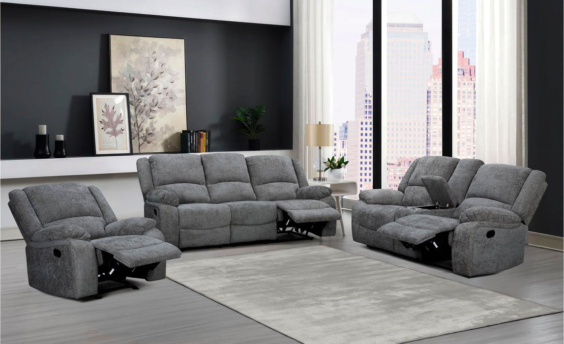 Spencer Steel Reclining Living Room Set