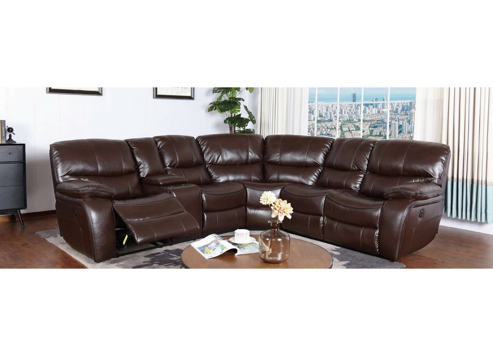 RR9931 6Pc Reclining Sectional