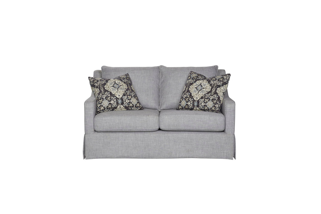 Citrus Heights - Loveseat With 2 Pillows - Gray