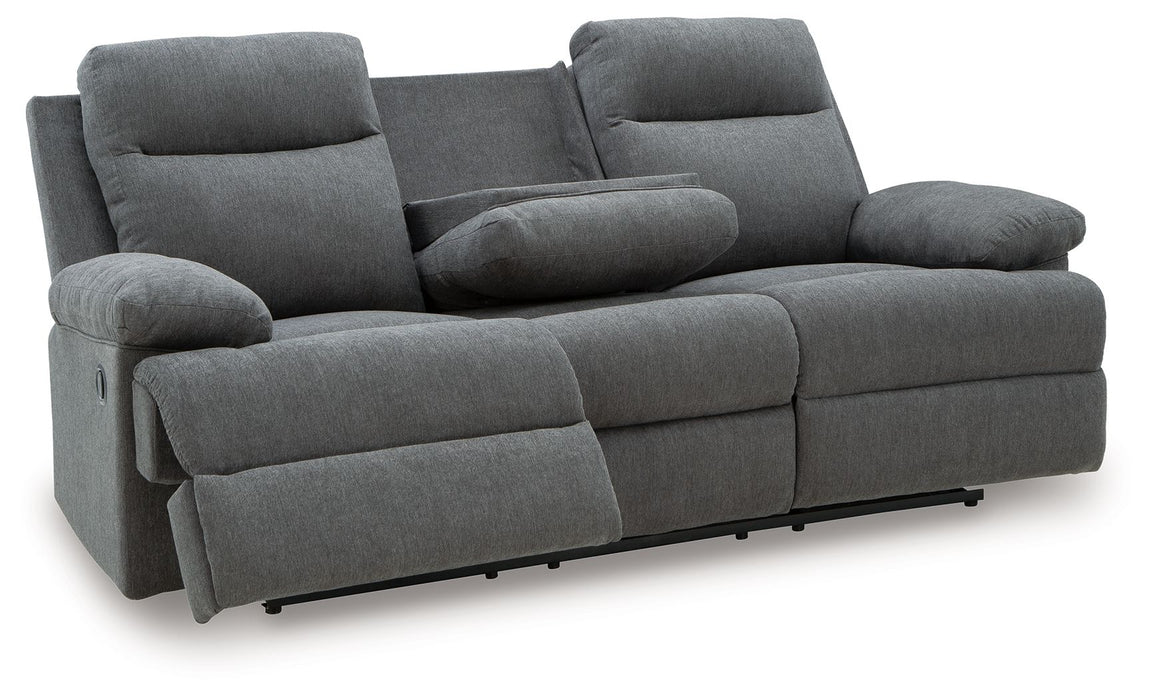 Side-Swipe - Reclining Sofa With Drop Down Table