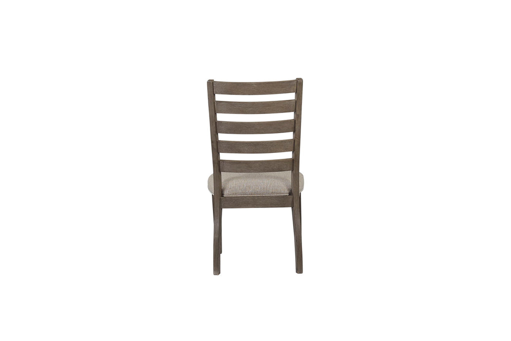 Will Dining - Side Chair (Set of 2) - Gray / Brown