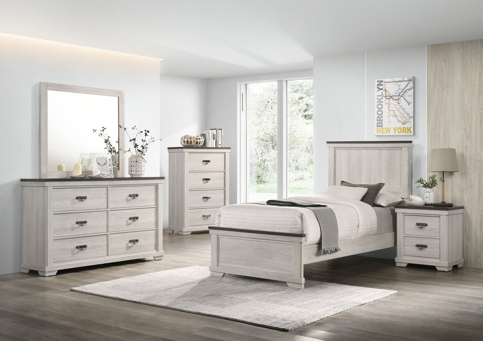 Leighton - Full 4 Piece Bedroom Set - White