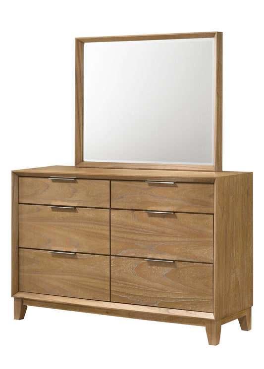 Florian - Dresser & Mirror - Natural
