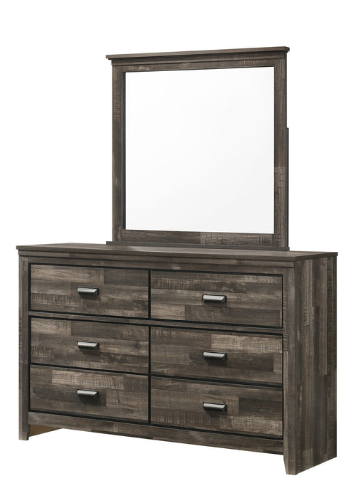 Carter - Dresser & Mirror - Brown