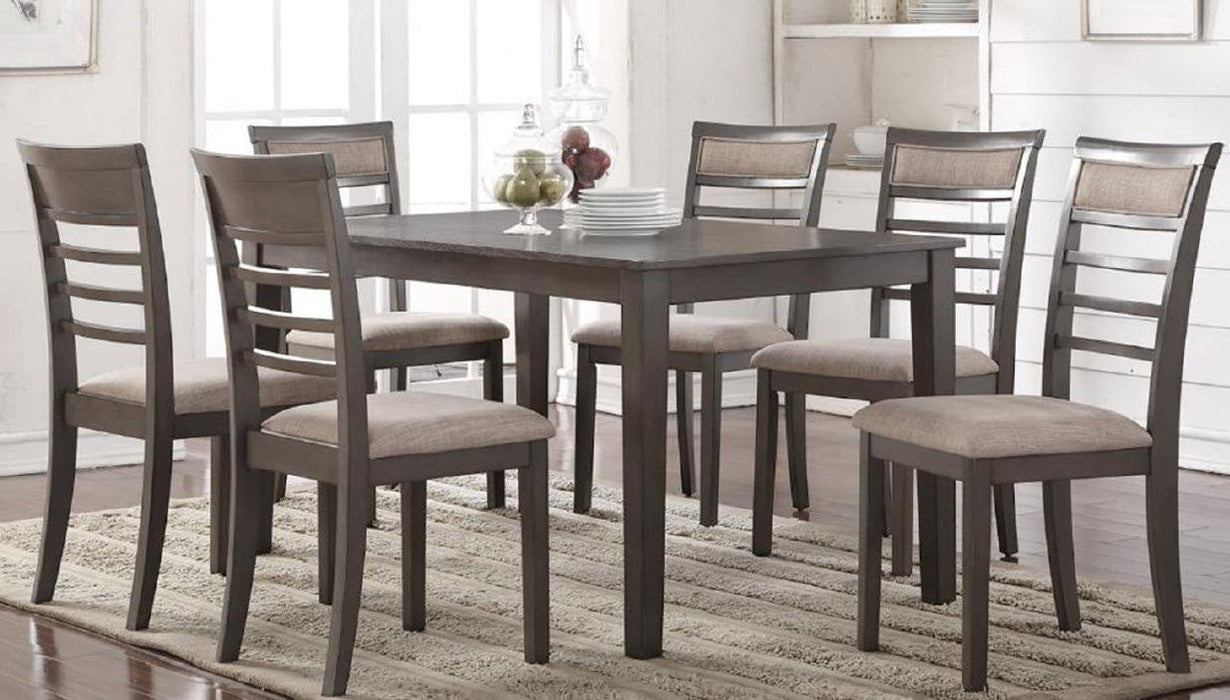 Glendale - 7 Piece Dining Set - Dark Brown