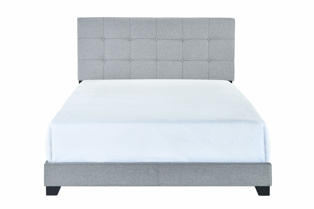 Florence - King Bed - Gray