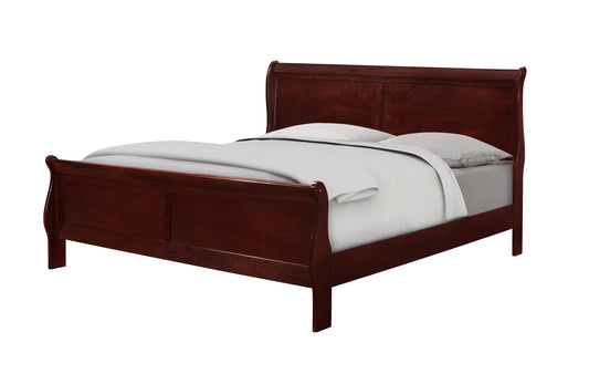 Louis Philip - King Bed - Cherry