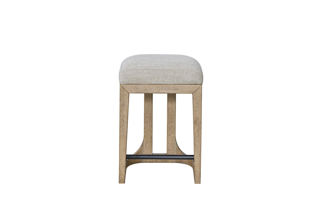 Pagosa - Counter Height Stool (Set of 2) - English Knotty Oak / Gray