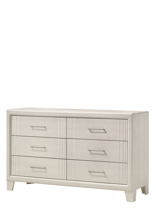Charlie - Queen 5 Piece Bedroom Set - White