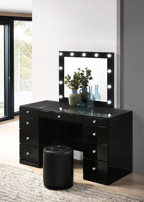 Avery - Vanity Set - Black