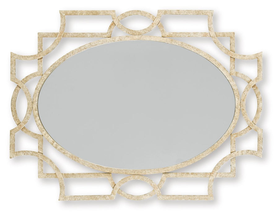 Fulkmore - Accent Mirror - Antique Gold Finish