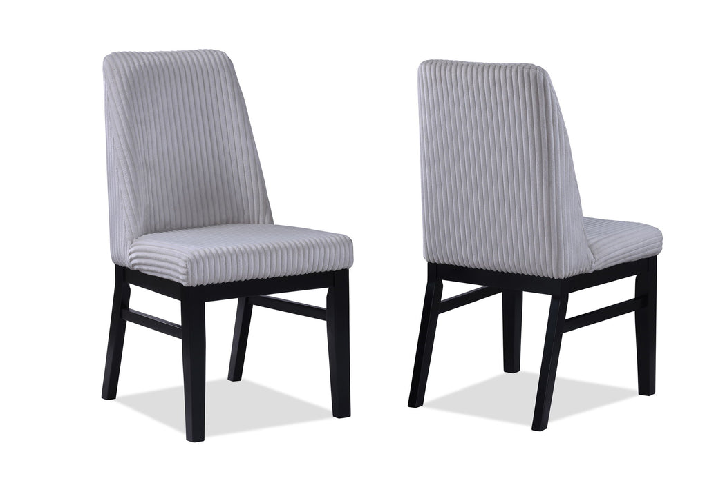 Hadley - Side Chair (Set of 2) - Light Gray