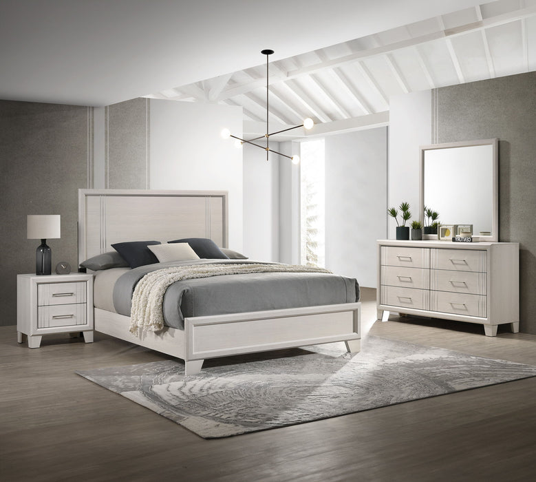 Charlie - Queen 4 Piece Bedroom Set - White