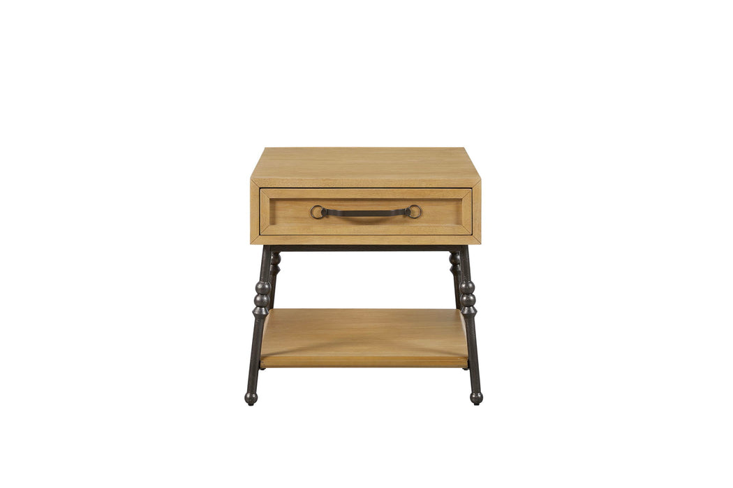 Tarrington - Accent End Table - Cashew