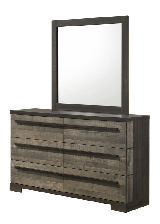 Remington - Dresser And Mirror - Dark Brown