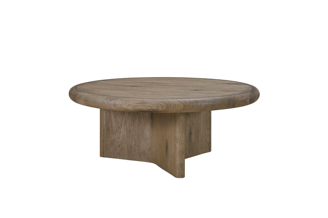 Pagosa - Round Cocktail Table - English Knotty Oak