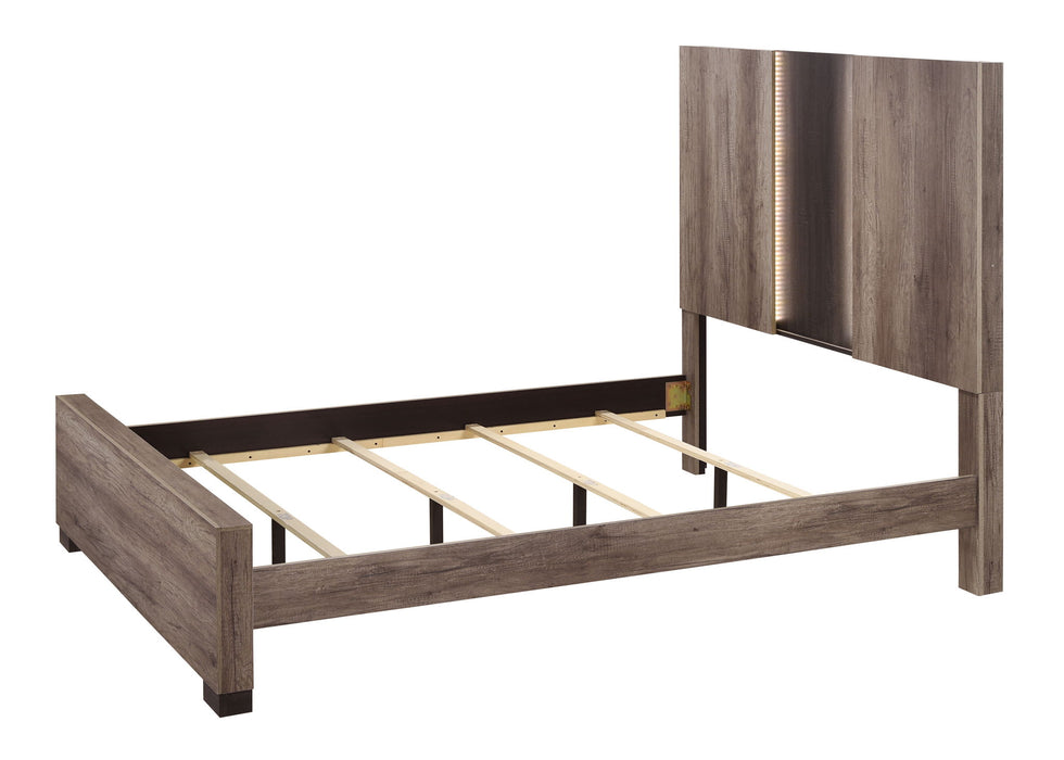 Rangley - King Bed - Dark Gray